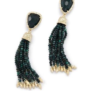 Kendra Scott Blossom Statement Tassel Earrings